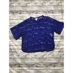Chico’s Crocheted Top Size 1